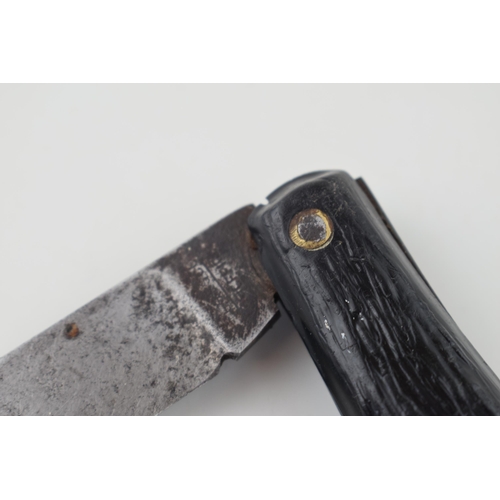 25 - Mid c20th Sheffield made folding Pruner pocket pruning knife