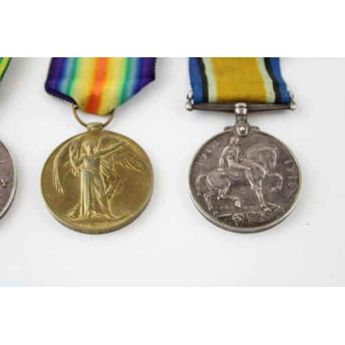 70 - Set of four WWI medals to include the 1914-15 Star, Great War medal, Territoiral Force Efficiency me... 