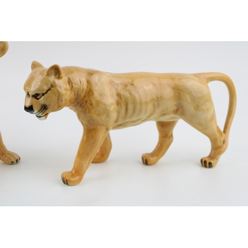 15 - Beswick Lion and Lioness (2).