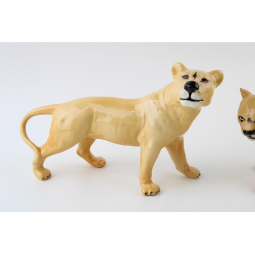 15 - Beswick Lion and Lioness (2).