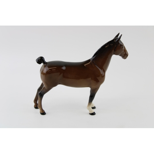 4 - Beswick Brown Hackney Horse.