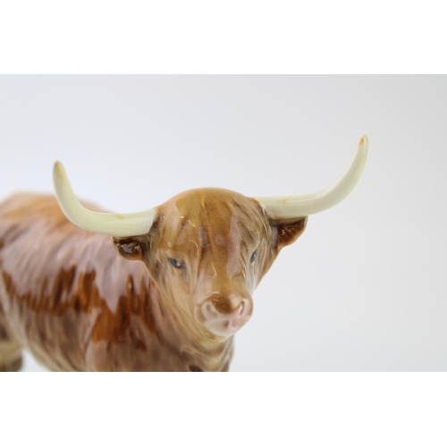 45 - Beswick Highland Cow (restored right horn).