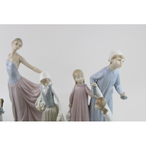 71 - A collection of Lladro and Nao figures. (Qty)