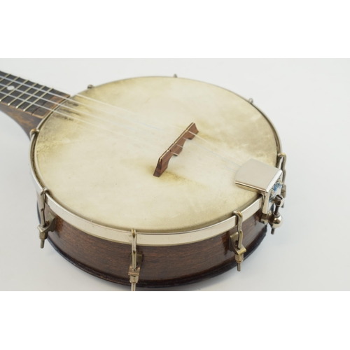 229 - A vintage Banjolele / Ukulele by George Formby, 'British made' 56cm.