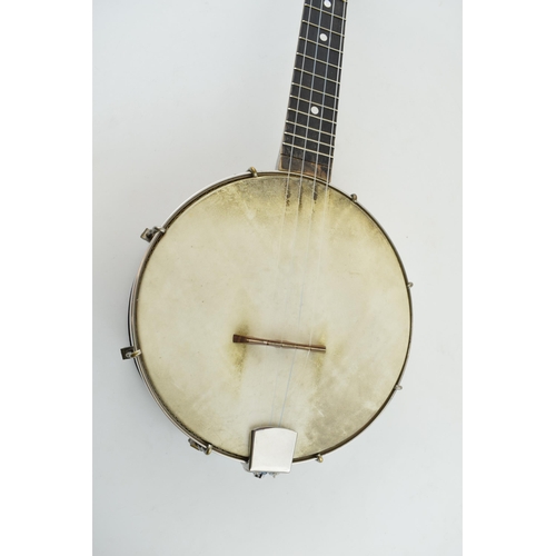 229 - A vintage Banjolele / Ukulele by George Formby, 'British made' 56cm.