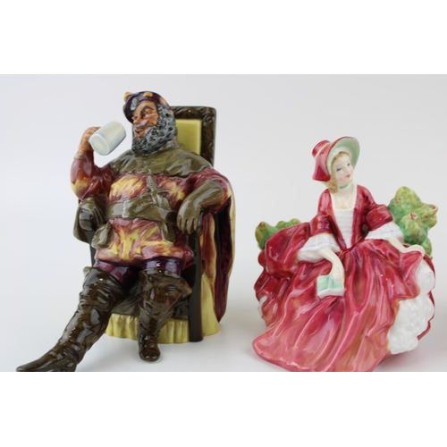 136 - Royal Doulton figures 'Lydia' HN 1908, 'Janet' HN1537 and 'The Foaming Quart' HN 2162. (3)