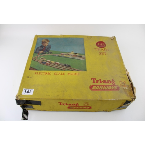 143 - A boxed Tri-Ang Railways Electric Scale Model TT Gauge.