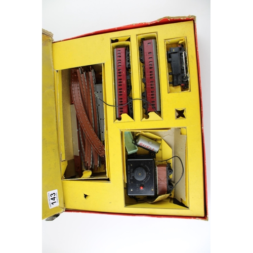 143 - A boxed Tri-Ang Railways Electric Scale Model TT Gauge.