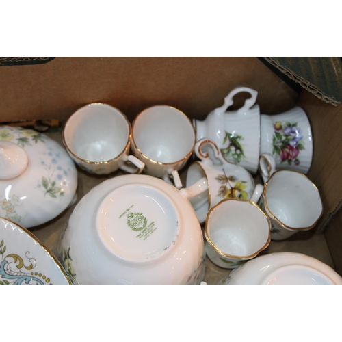 154 - A mixed collection of items to include Minton 'Spring Valley' tea ware, Minton 'Marlow' bowl, Minton... 