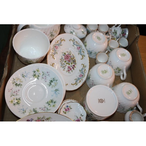 154 - A mixed collection of items to include Minton 'Spring Valley' tea ware, Minton 'Marlow' bowl, Minton... 