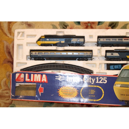 177 - Vintage Lima Inter-City 125 train set. Of model railway interest.