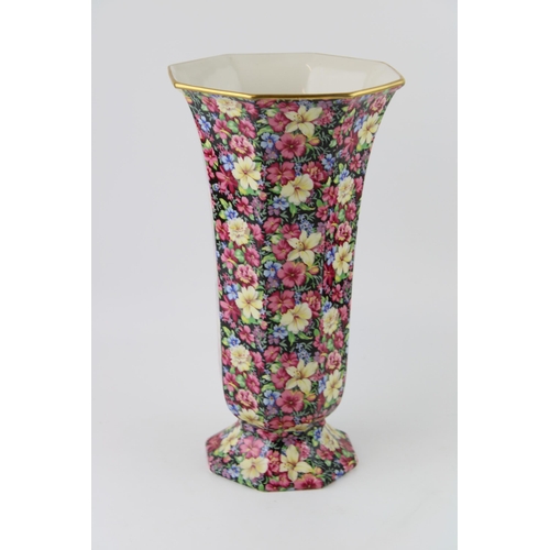 124 - Royal Winton Grimwades 'The Florence Vase' limited edition 124 of 2,000 with certificiate. Height 30... 