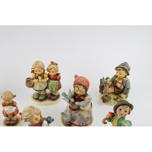 132 - Goebel Hummel figures to include Cinderella, Winters Duet, Max and Moritz, Daddy's Girls, Happy Birt... 