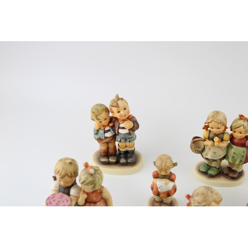 132 - Goebel Hummel figures to include Cinderella, Winters Duet, Max and Moritz, Daddy's Girls, Happy Birt... 