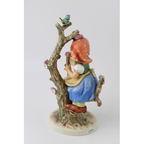 134 - Large Goebel Hummel figure Apple Tree Girl 26cm tall.