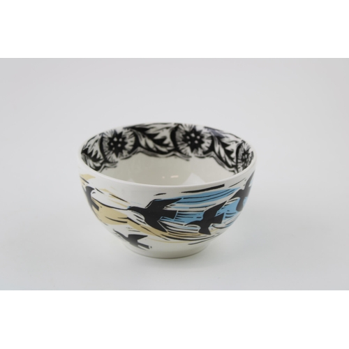 147 - Burleigh pottery bowl, designed by Mark Hearld, 'On The Wing' range, designed for the Tate Gallery i... 