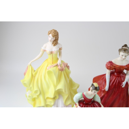 202 - A collection of Royal Doulton figures to include 'The Old Balloon Seller' HN 1315, (2nds) Royal Doul... 