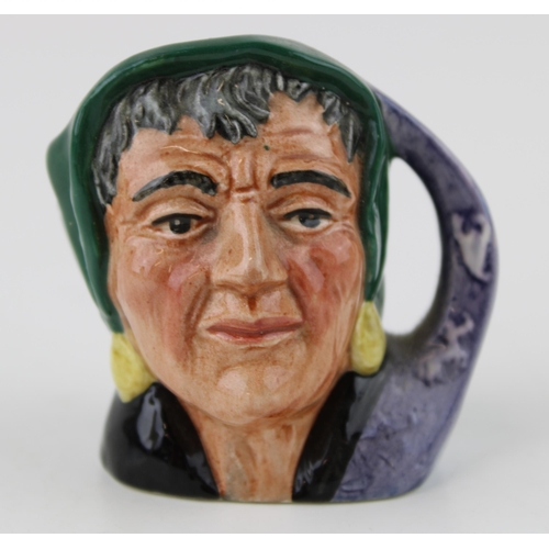 233 - Miniature Royal Doulton character jug Fortune Teller D6523.