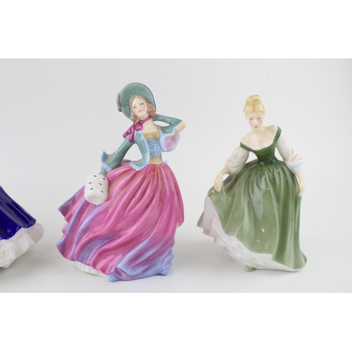 250 - Boxed Royal Doulton figures to include Fair Lady, Autumn Breeze and Mary (3).