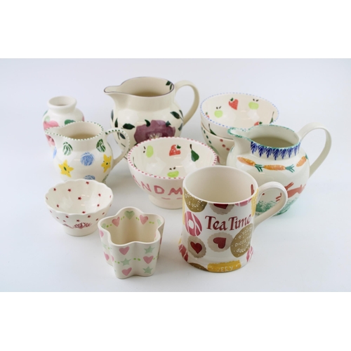 305 - Emma Bridgewater to include jugs, bowls, a large mug and others with a Moorland pottery jug (Qty).