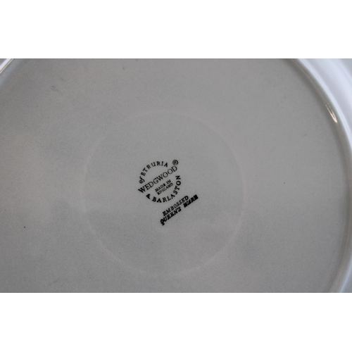 350 - Wedgwood Queensware to include six 27cm diameter dinner plates with 3 similar shaped edge plates, 25... 