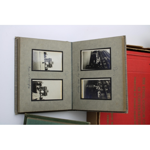 413 - A collection of eight photograph albums containing original travel and mountaineering images from Sc... 