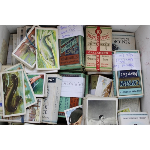 416 - A collection of cigarette cards by 'Will's', 'John Player & Sons', 'Galloper Ltd', together with 'Ar... 