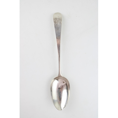 558 - Silver Georgian table spoon, London 1782, Hester Bateman, 60.5g.