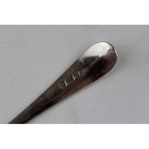 558 - Silver Georgian table spoon, London 1782, Hester Bateman, 60.5g.