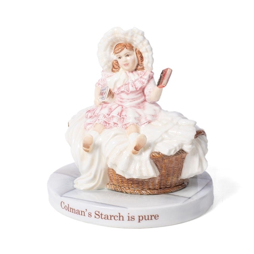 7 - Royal Doulton advertising figure 'Colman's Starch Girl' MCL31, limited edition of 400, with certific... 