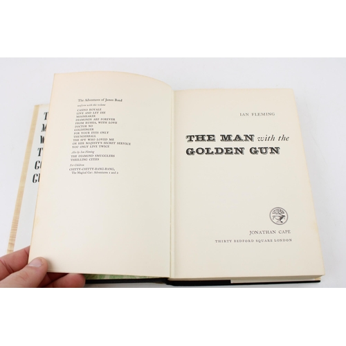 136 - James Bond The Man with the Golden Gun by Ian Fleming First Edition 1965 published by Jonathan Cape ... 