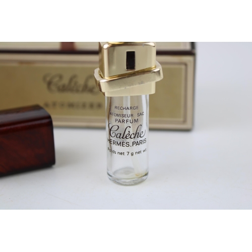 151 - Hermes Atomizer 1/4 FL. Oz Made in France together with a Caleche Perfume. (2)