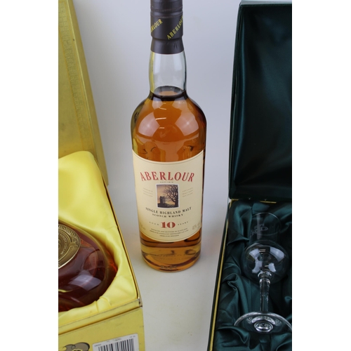 160 - A collection of Bottled Whisky to include Aberlour Pure Highland Malt Whisky Aged 10 Years, Glen Ord... 