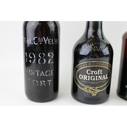 163 - A collection of Bottled Vintage Port to include Real Companhia Velha Vintage 1982, Porto Pocas Tawny... 