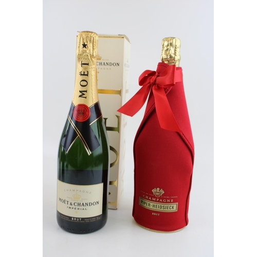 193 - Two bottles of Champagne to include a Moet & Chandon Moet Imperial and a Piper-Heidsieck Brut (2).