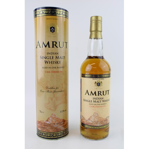 200 - Amrut Indian Single Malt Whiskey Cask Strength 61.8% Vol 70cl