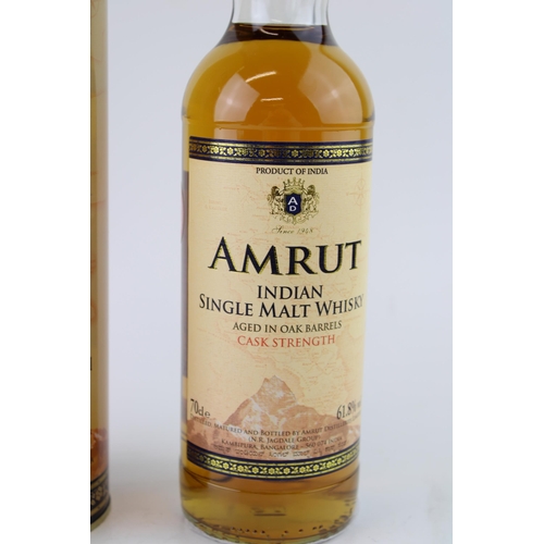 200 - Amrut Indian Single Malt Whiskey Cask Strength 61.8% Vol 70cl