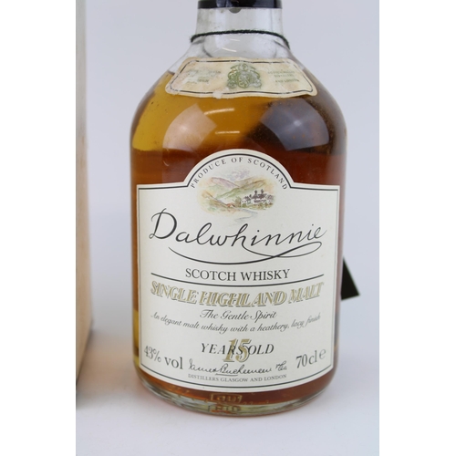 208 - Dalwhinnie scotch whisky single highland malt 15 years old 70cl