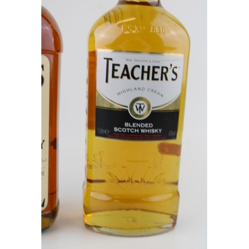 212 - A Teacher's 1.13 litre 'Perfection of Old' Scotch Whiskey togethe with a 1.0 litre Teachers 'Highlan... 