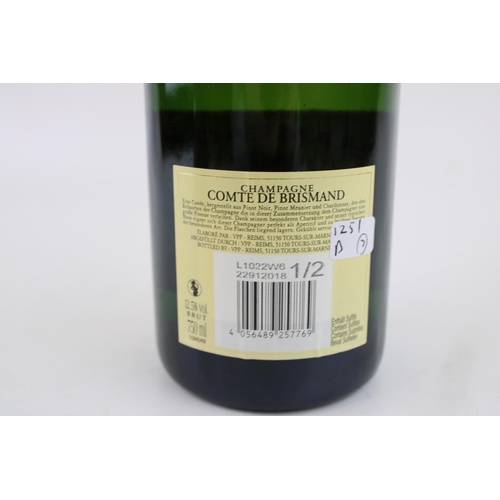 213 - A 750ml bottle of 'Comte De Brismand' Champagne. Brut Reserve Produit De France.