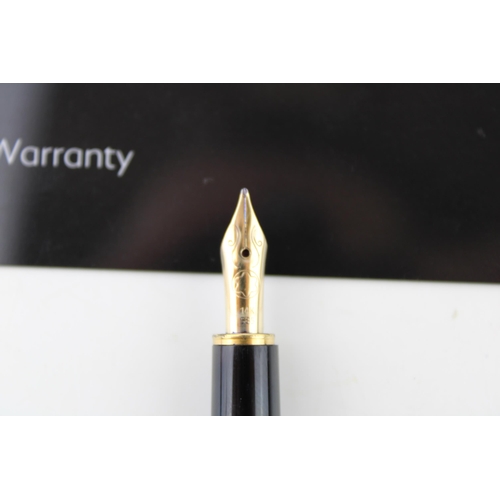 240 - Montblanc Noblesse Oblige Fountain Pen, 14ct gold nib, Mulberry resin with gold coloured fittings, c... 