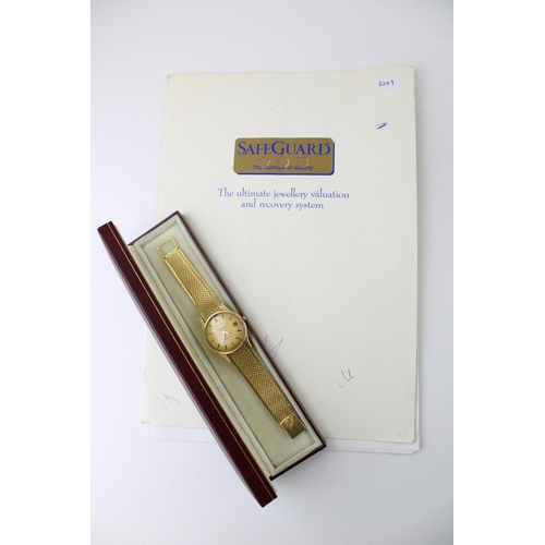 249 - An Omega Constellation Chronometer, automatic, gentleman's wristwatch, 18ct gold case, circa 1964, h... 