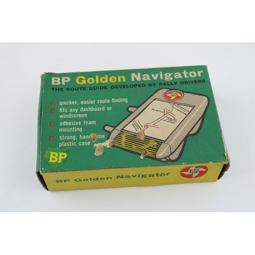 40 - BP Golden Navigator rally driver route finding rally car dashboard note pad c1970