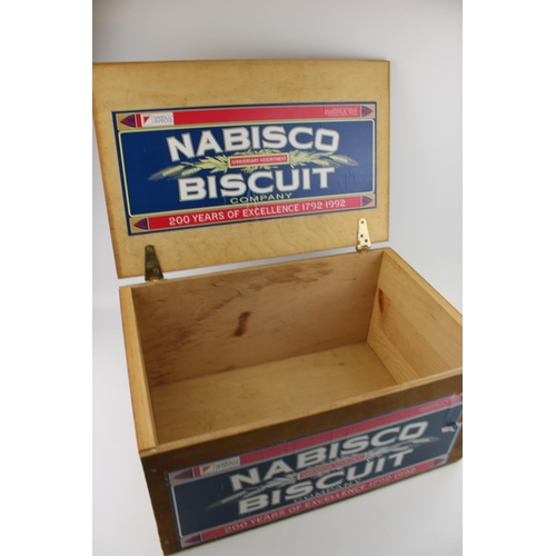 65 - NABISCO Biscuit Company '200 Years of Excellence' commemorative advertising box. 49cm x 29.5cm x 22.... 