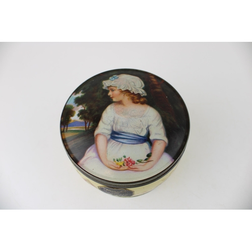 74 - Thorne's Assorted Toffees tin featuring 'Simplicity' by Sir Joshua Reynolds, 1st P.R.A. Height 8cm.