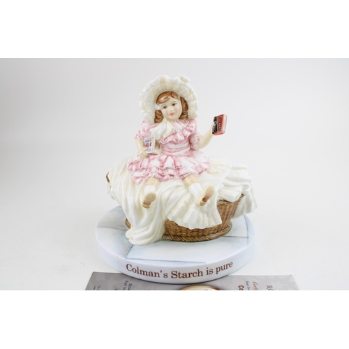 8 - Boxed Royal Doulton advertising figure 'Pears Bubbles' with certificate, limited edition.