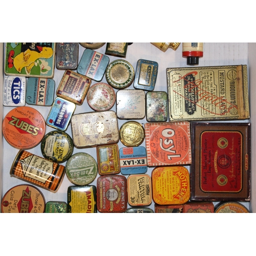 84 - A mixed collection of advertising tins to include 'Boric Ointment', 'Juniper Comptons', 'Zubes', 'Ke... 