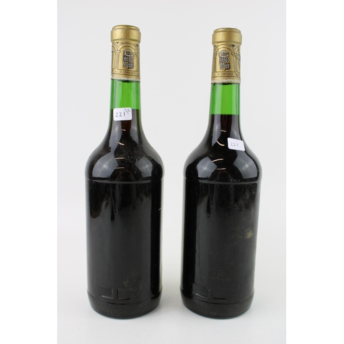 221 - Two bottles of Cordier 'Château Laurétan' 1973 Cotes De Bordeaux. Shipped By Joules of Stone. Of loc... 