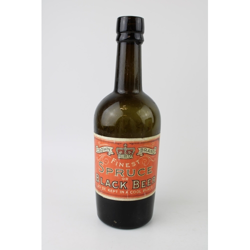 40G - Vaux's beer bottle 'Vaux's Stout' Crown Brand Finest Spruce or Black Beer. Height 25cm.