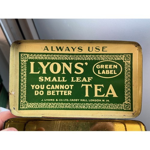 113 - A collection of advertising items relating to Tea to include two 'Lipton's' Exhibition 1924 brass ca... 